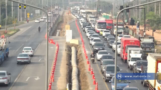 แจ้งปิดการจราจรถนนมิตรภาพเทศกาลสงกรานต์