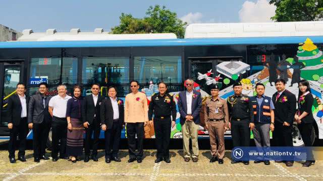 ดีเดย์เดินรถ "สมาร์ทบัส" ยกระดับขนส่งมวลชนเชียงใหม่
