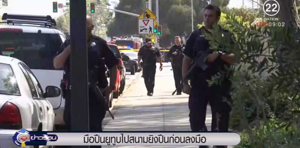 กล้องวงจรปิดเผย มือปืนยูทูป ไปสนามยิงปืนก่อนก่อเหตุ กล้องวงจรปิดเผย มือปืนยูทูป ไปสนามยิงปืนก่อนก่อเหตุ