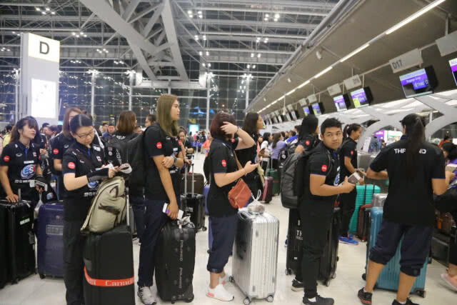 ลูกยางสาวไทย ออกเดินทาง พร้อมลุยวอลเลย์บอลไทย-เกาหลี