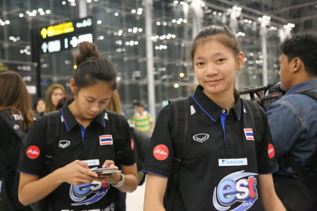 ลูกยางสาวไทย ออกเดินทาง พร้อมลุยวอลเลย์บอลไทย-เกาหลี