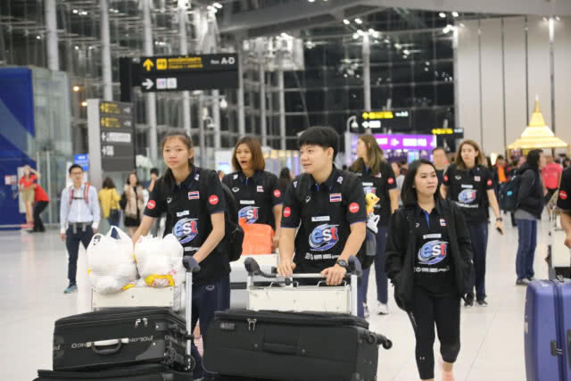 ลูกยางสาวไทย ออกเดินทาง พร้อมลุยวอลเลย์บอลไทย-เกาหลี