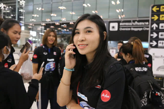 ลูกยางสาวไทย ออกเดินทาง พร้อมลุยวอลเลย์บอลไทย-เกาหลี