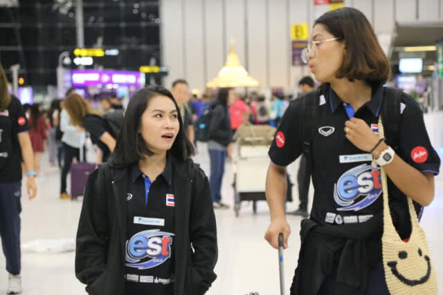 ลูกยางสาวไทย ออกเดินทาง พร้อมลุยวอลเลย์บอลไทย-เกาหลี