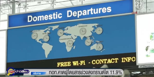 คาดสงกรานต์ มีคนเดินทางโดยเครื่องบินเพิ่มขึ้นกว่า 3 ล้านคน