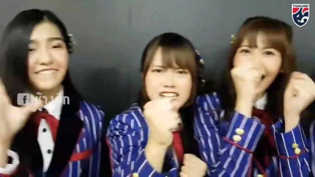 BNK48 ร่วมส่งกำลังใจเชียร์ ชบาแก้ว คว้าตั๋วบอลโลก สมัยที่2