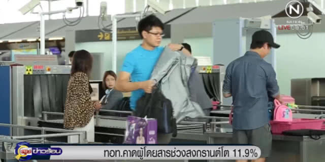 คาดสงกรานต์ มีคนเดินทางโดยเครื่องบินเพิ่มขึ้นกว่า 3 ล้านคน