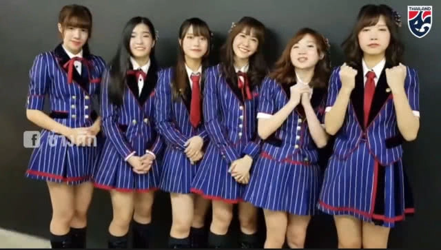 BNK48 ร่วมส่งกำลังใจเชียร์ ชบาแก้ว คว้าตั๋วบอลโลก สมัยที่2