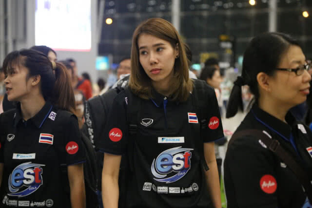 ลูกยางสาวไทย ออกเดินทาง พร้อมลุยวอลเลย์บอลไทย-เกาหลี