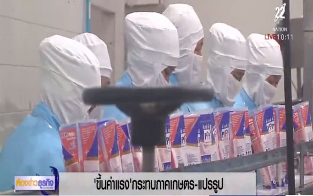 ชี้ขึ้นค่าแรงขั้นต่ำ กระทบภาคเกษตร เหตุใช้แรงงานมาก