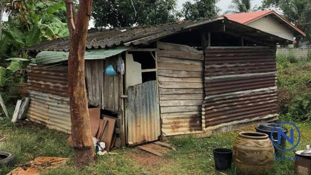 หนุ่มสาวอรัญฯ
สร้างบ้านให้ตา-หลานเก็บขวดขาย
เสร็จใน 2-3 วัน