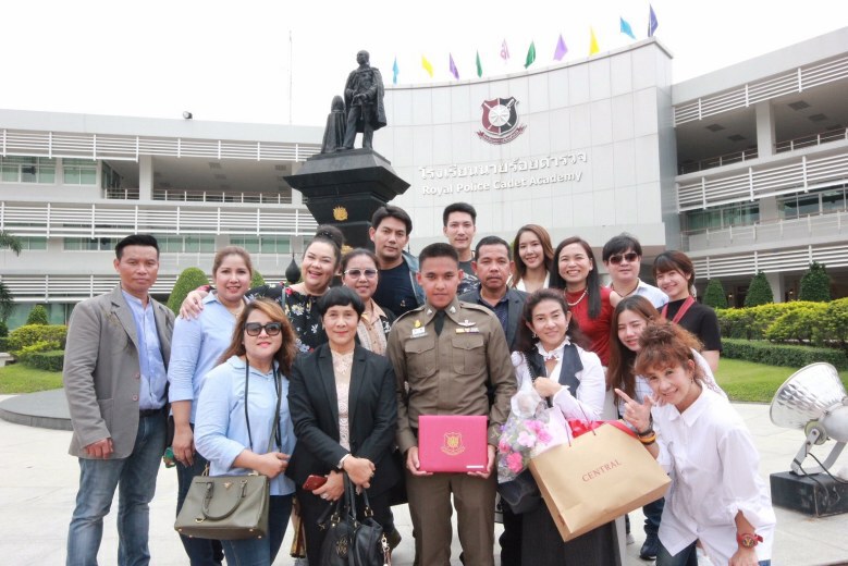 'เบียร์' จบนายร้อยตำรวจแล้วจ้า