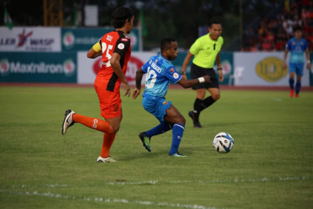 น้องใหม่ไทยลีก แรงต่อเนื่อง!! ประจวบ เปิดรังเฉือน สุโขทัย 1-0