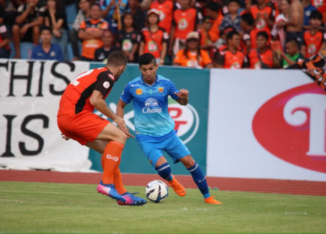 น้องใหม่ไทยลีก แรงต่อเนื่อง!! ประจวบ เปิดรังเฉือน สุโขทัย 1-0