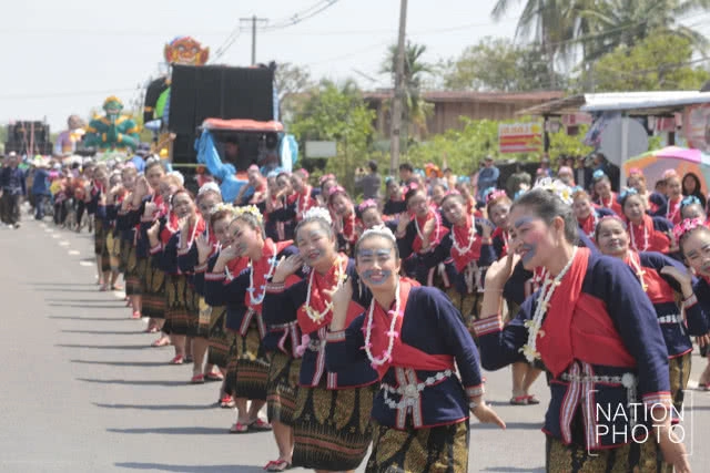 เที่ยวชานุมาน แห่ยักษ์คุ อ.ชานุมาน จ.อำนาจเจริญ