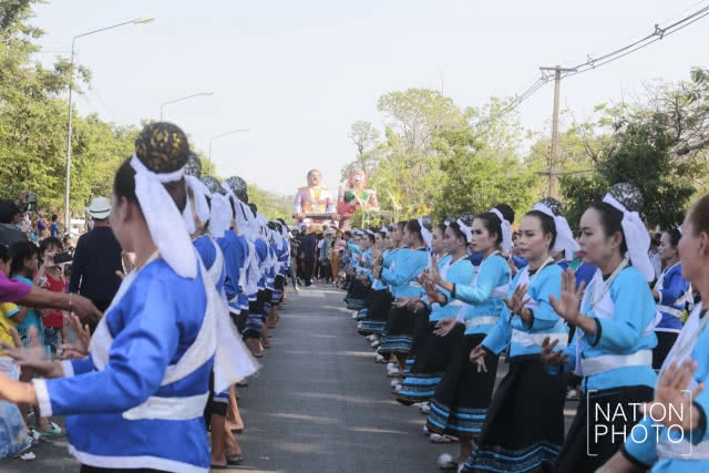 เที่ยวชานุมาน แห่ยักษ์คุ อ.ชานุมาน จ.อำนาจเจริญ