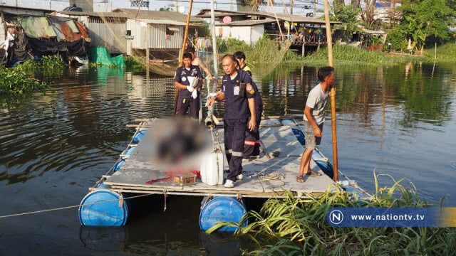 หนุ่มใหญ่เล่นไฮโลโดดคลองหนีตำรวจจมน้ำดับ