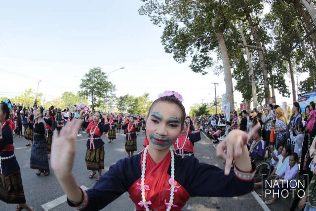 เที่ยวชานุมาน แห่ยักษ์คุ อ.ชานุมาน จ.อำนาจเจริญ