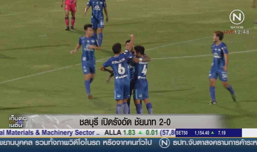 ชลบุรีเปิดรังอัด ชัยนาท 2-0 ชลบุรีเปิดรังอัด ชัยนาท 2-0