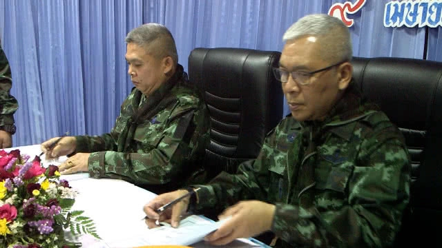 พิธีส่งมอบ การบังคับบัญชา หน่วยเฉพาะกิจ กรมทหารราบที่ 17 คนใหม่