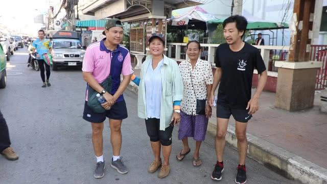 ทีมแพทย์พบ "ครูณัฐ วิ่งช่วย รพ.ทองผาภูมิ" มีอาการบาดเจ็บขาขวา
