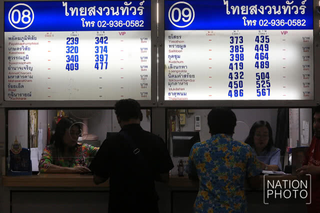 หมอชิตแน่น! ปชช.เดินทางกลับภูมิลำเนาช่วงสงกรานต์(ภาพ)
