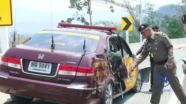 สลดซ้ำ! 
นักวิชาการตรวจรถบัสอุบัติเหตุ
ถูกรถบัสเสียหลักชนดับ