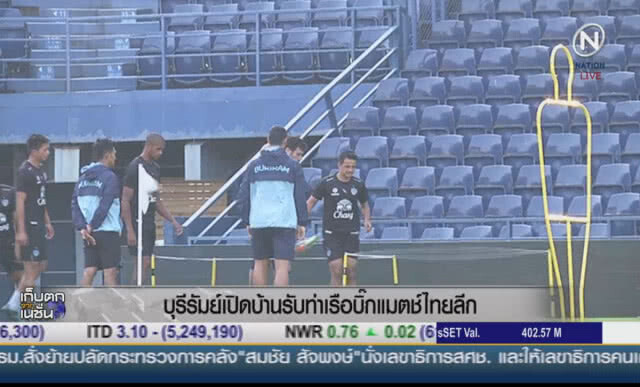 "บุรีรัมย์" เปิดบ้านรับ"ท่าเรือ" บิ๊กแมตช์ไทยลีก