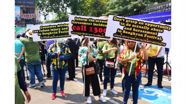 กทม. รณรงค์สงกรานต์ปลอดเหล้า ปลอดภัย ไม่ลวนลาม ไม่ซิ่ง