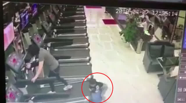 อุทาหรณ์! ระวังเด็กกับฟิตเนส
