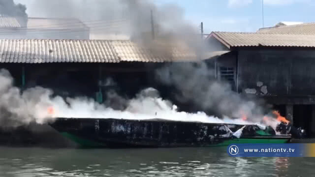ระทึก! ไฟไหม้เรือสปีทโบ๊ทนำเที่ยวหมู่เกาะสิมิลัน เจ็บ 3 ราย