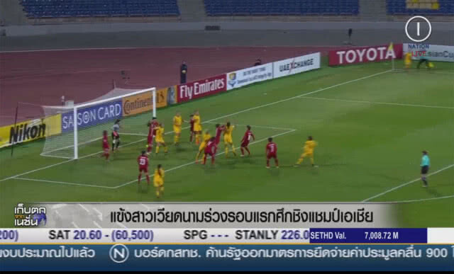 แข้งสาวเวียดนามร่วงรอบแรก ศึกชิงแชมป์เอเชีย