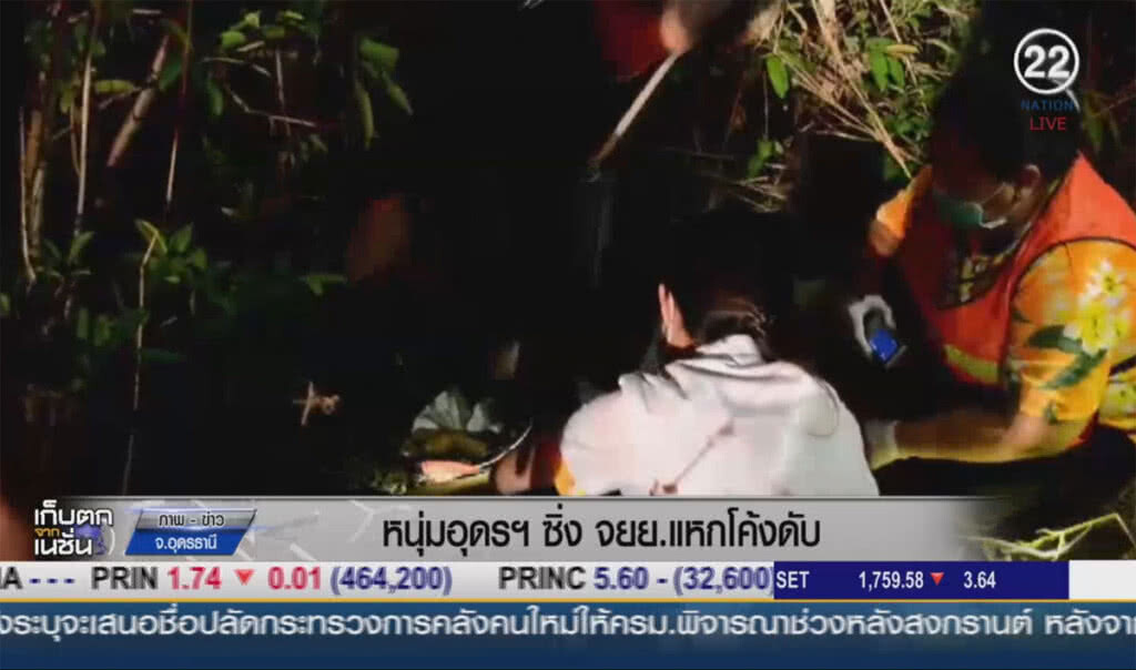 หนุ่มอุดรฯซิ่ง จยย.แหกโค้งดับ หนุ่มอุดรฯซิ่ง จยย.แหกโค้งดับ
