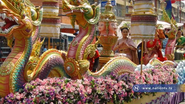 ชื่นฉ่ำทั้งเมือง "สรงสนาน สงกรานต์แปดริ้ว"