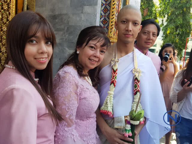 "กั้ง วรกร"เข้าพิธีอุปสมบท
ได้รับฉายาทางธรรม"อาภากโร" ผู้ทำแสงสว่าง