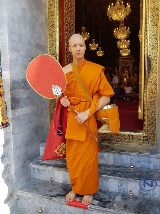 "กั้ง วรกร"เข้าพิธีอุปสมบท
ได้รับฉายาทางธรรม"อาภากโร" ผู้ทำแสงสว่าง