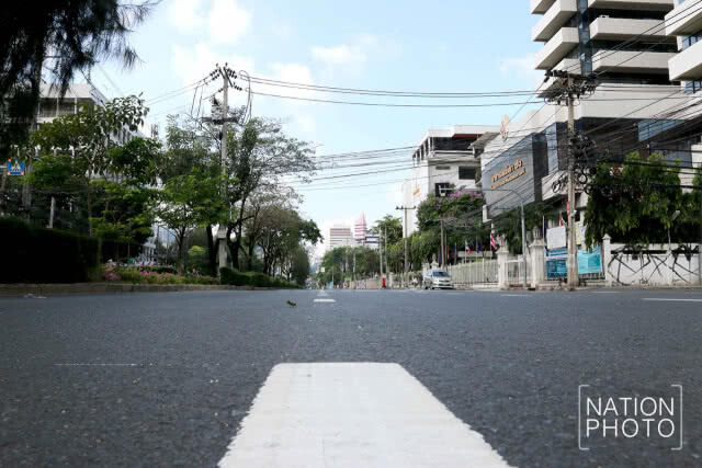 โล่ง! ถนนวันสงกรานต์