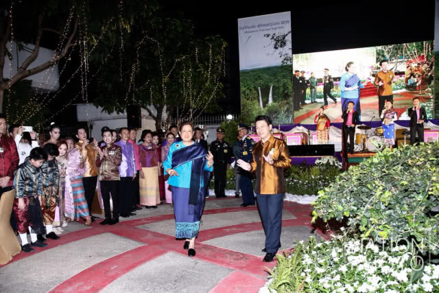 สมเด็จพระเทพฯ ทรงร่วมรำวงในงานสบายดีปีใหม่ลาว ประจำปี 2561