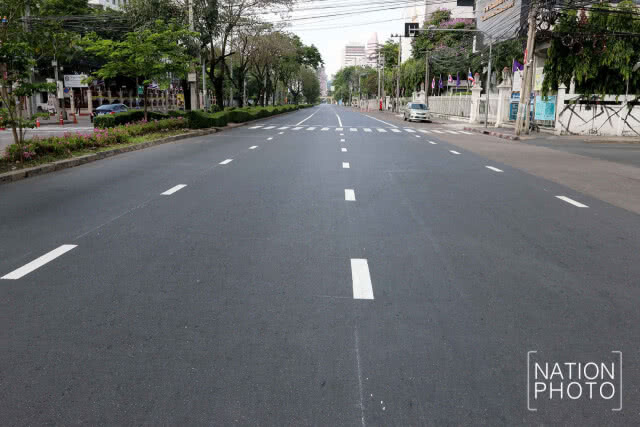 โล่ง! ถนนวันสงกรานต์