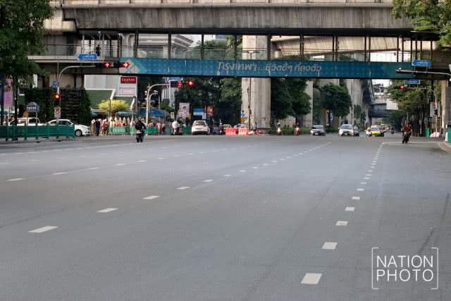 โล่ง! ถนนวันสงกรานต์