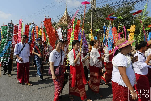 สงกรานต์บ้านมอญ แห่งเดียวในอยุธยา