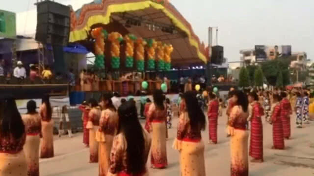 "เหย่บะแวด่อ" สงกรานต์ในเมียนมา สนุกสนานไม่แพ้ไทย