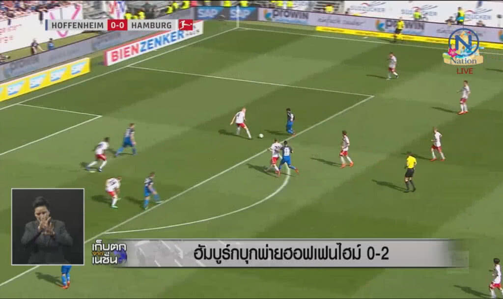 ฮัมบูร์กบุกพ่ายฮอฟเฟนไฮม์ 0-2 ฮัมบูร์กบุกพ่ายฮอฟเฟนไฮม์ 0-2
