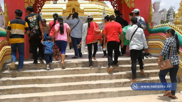 สงกรานต์เมียนมาร์ "เจดีย์ชเวดากองจำลอง" วันสุดท้าย