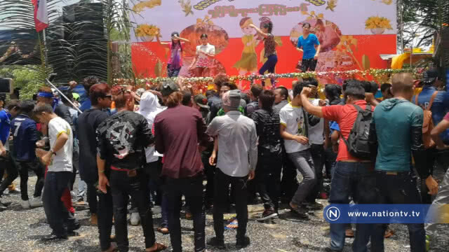 สงกรานต์เมียนมาร์ "เจดีย์ชเวดากองจำลอง" วันสุดท้าย