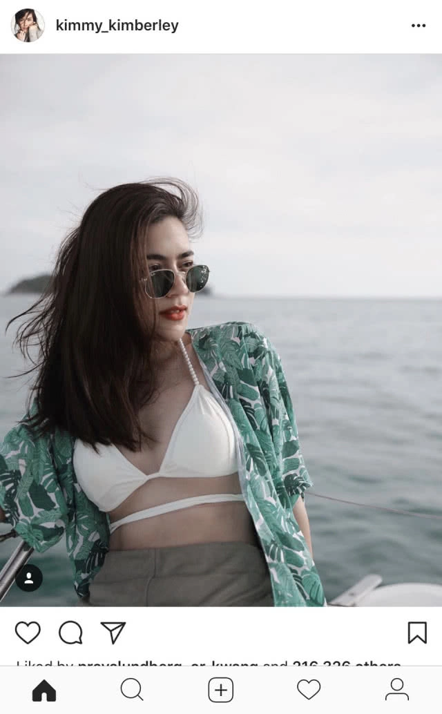 "หมาก-คิม" จัดทริปถ่ายรูปทะเลใต้