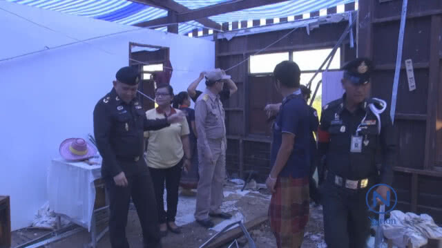 (คลิปข่าว) พายุถล่ม 5 อำเภอ
บ้านพังกว่า 100 หลัง
ฟ้าผ่าดับ1เจ็บ7