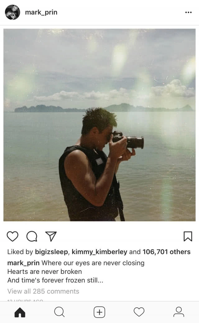 "หมาก-คิม" จัดทริปถ่ายรูปทะเลใต้