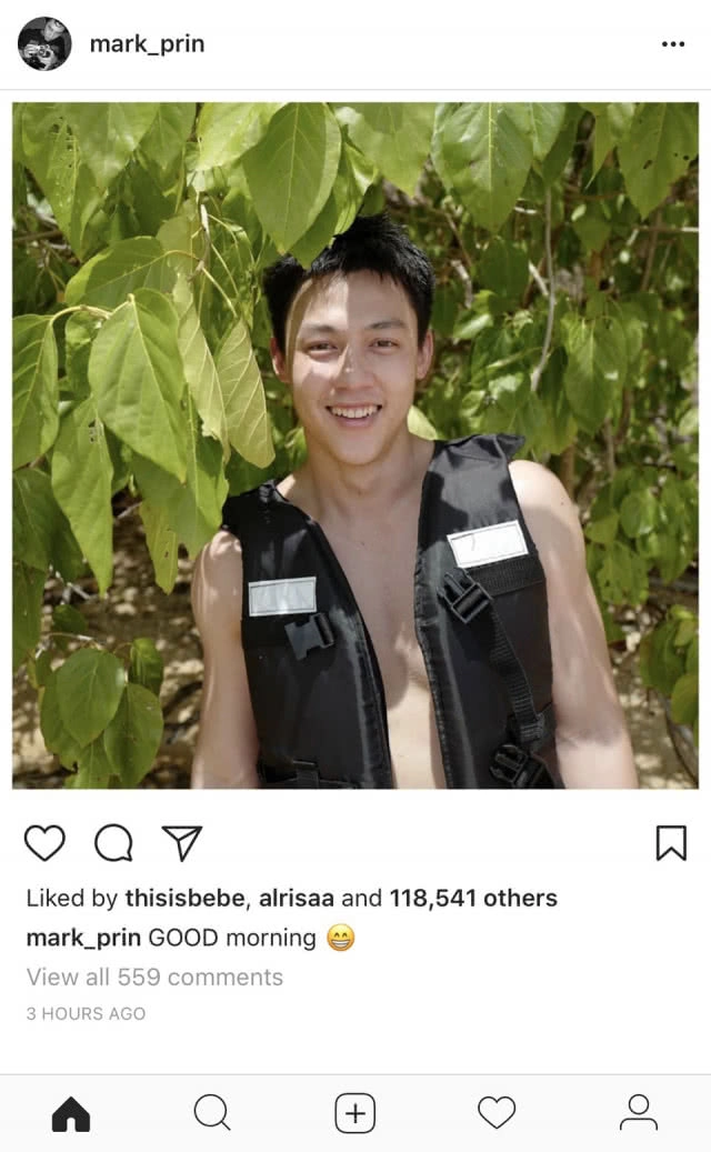 "หมาก-คิม" จัดทริปถ่ายรูปทะเลใต้