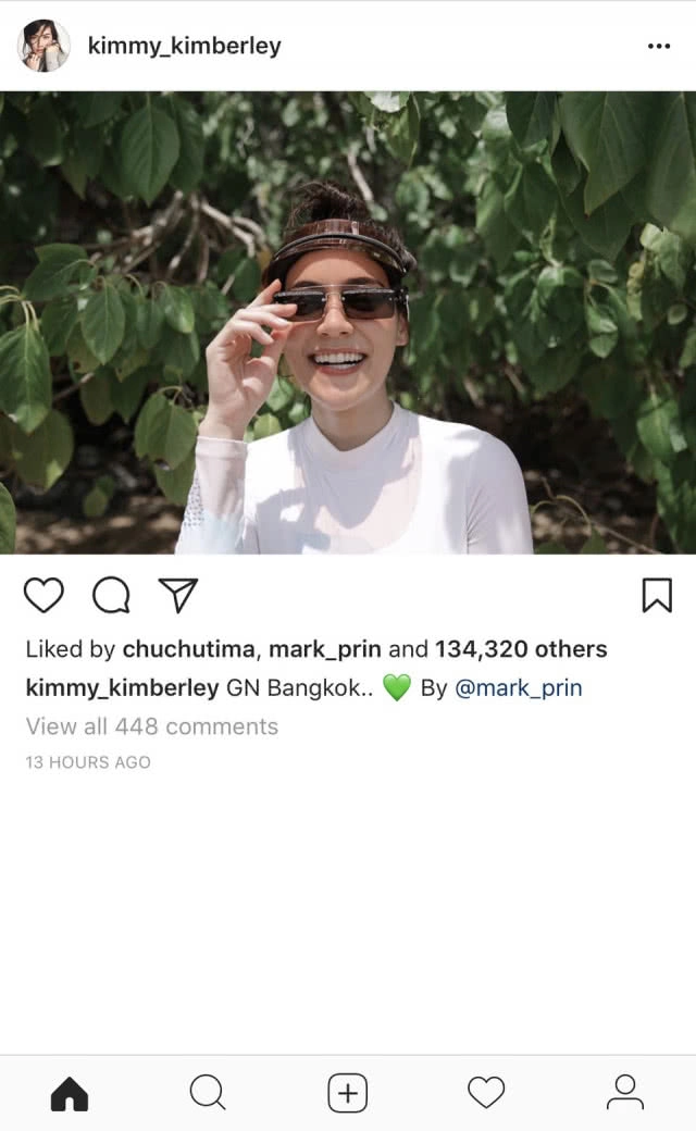 "หมาก-คิม" จัดทริปถ่ายรูปทะเลใต้